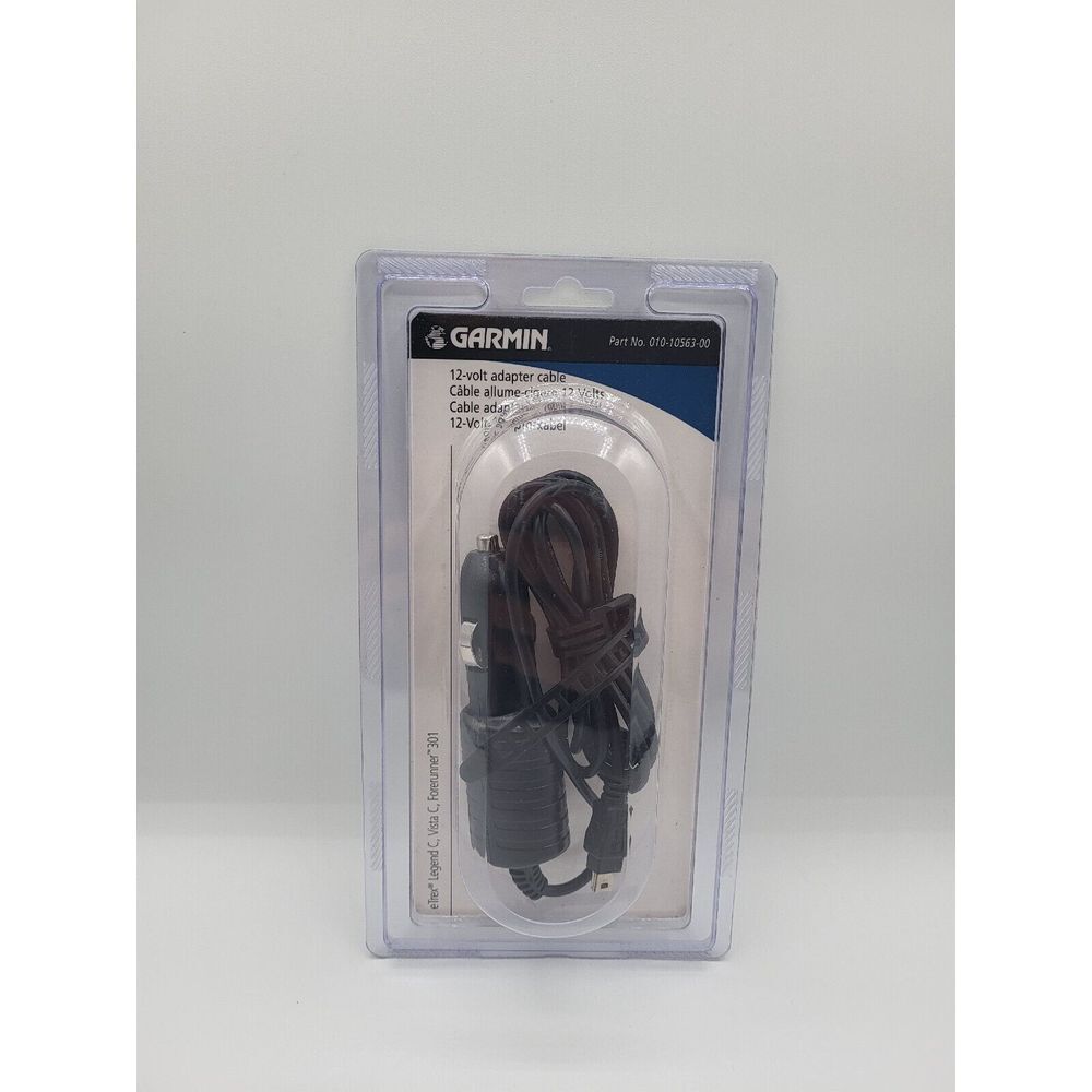 Garmin 12 Volt Adapter Cable Forerunner 301, Vista C, Legend C, eTrex‎ 010-10563